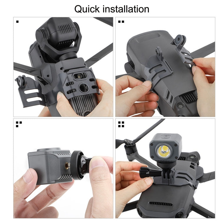 Sunnylife GZ580 For Mavic 3 Pro / Mavic 3 Classic / Insta360 X3 Camera Mount, Mount Sunnylife GZ580 For Mavic 3 Pro / Mavic 3 Classic / Insta360 X3 Camera Mount, Mount